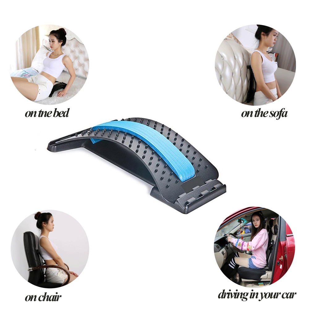 Stretch Equipment Back Massager Stretcher Fitness Lumbar Support Relaxation Mate Spinal Pain Relieve Chiropractor Messager Stretch Equipment Back Massager Stretcher Fitness Lumbar Support Relaxation Mate Spinal Pain Relieve Chiropractor Messager