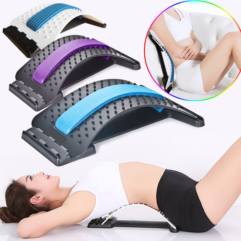 Stretch Equipment Back Massager Stretcher Fitness Lumbar Support Relaxation Mate Spinal Pain Relieve Chiropractor Messager Stretch Equipment Back Massager Stretcher Fitness Lumbar Support Relaxation Mate Spinal Pain Relieve Chiropractor Messager