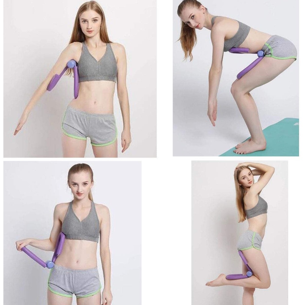 Leg Trainer PVC Thigh Exercisers Home Gym Sports Equipment Thigh Muscle Arm Chest Waist Exerciser Workout Machine Fitness