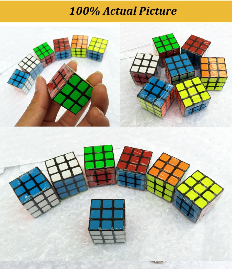 QiYi Professional 3x3x3 Magic Cube Speed Cubes Puzzle Neo Cube 3x3 Cubo Magico Sticker Adult Education Toys For Children Gift