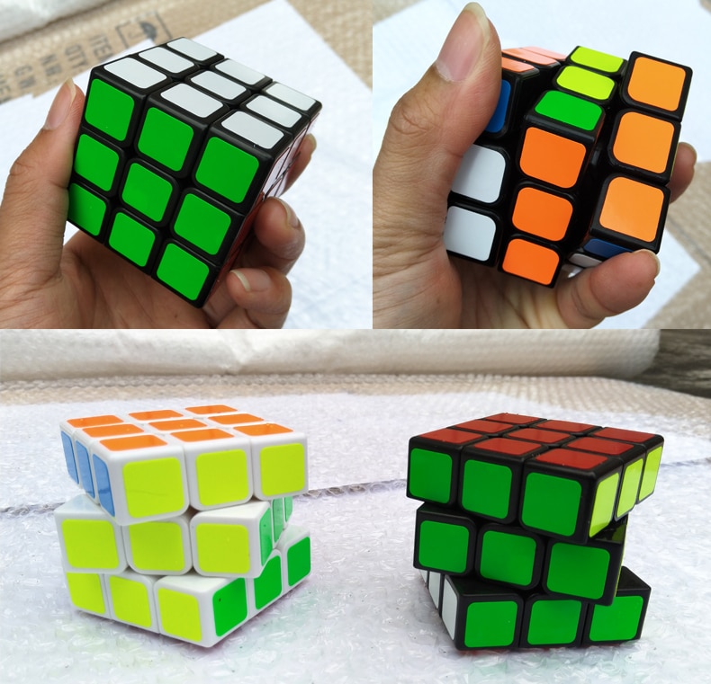 QiYi Professional 3x3x3 Magic Cube Speed Cubes Puzzle Neo Cube 3x3 Cubo Magico Sticker Adult Education Toys For Children Gift