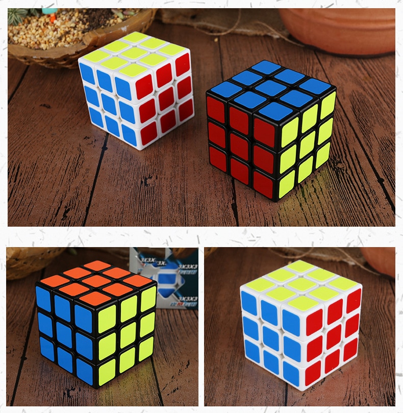QiYi Professional 3x3x3 Magic Cube Speed Cubes Puzzle Neo Cube 3x3 Cubo Magico Sticker Adult Education Toys For Children Gift