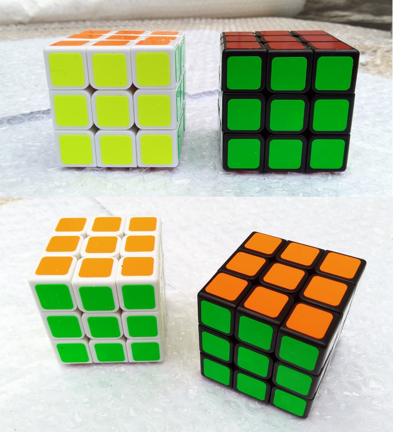 QiYi Professional 3x3x3 Magic Cube Speed Cubes Puzzle Neo Cube 3x3 Cubo Magico Sticker Adult Education Toys For Children Gift