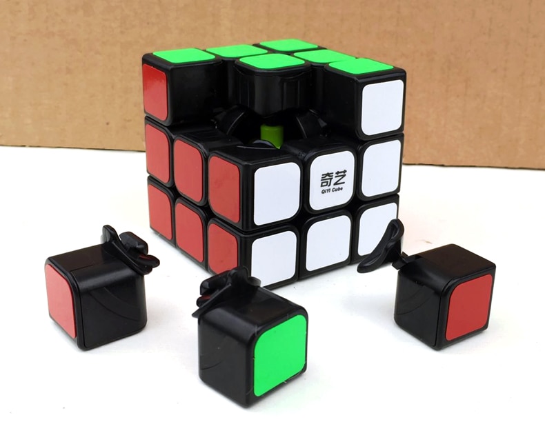 QiYi Professional 3x3x3 Magic Cube Speed Cubes Puzzle Neo Cube 3x3 Cubo Magico Sticker Adult Education Toys For Children Gift