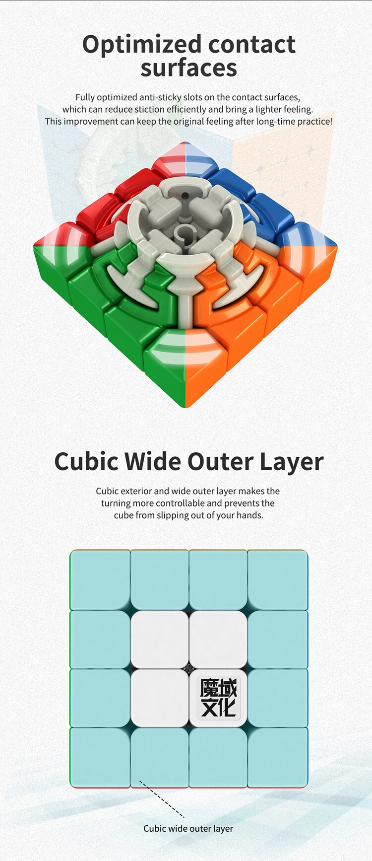 Moyu Aosu WR M Magnetic 4x4x4 magic cube 4x4 Cubing Speed puzzle cubo magico Competition Cubes