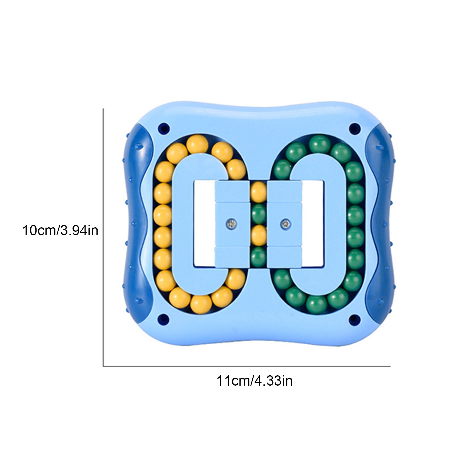 Spinning Magic Bean Intelligence Fingertip Magic Disk Finger Top Children's Hamburger Puzzle Brain Toys