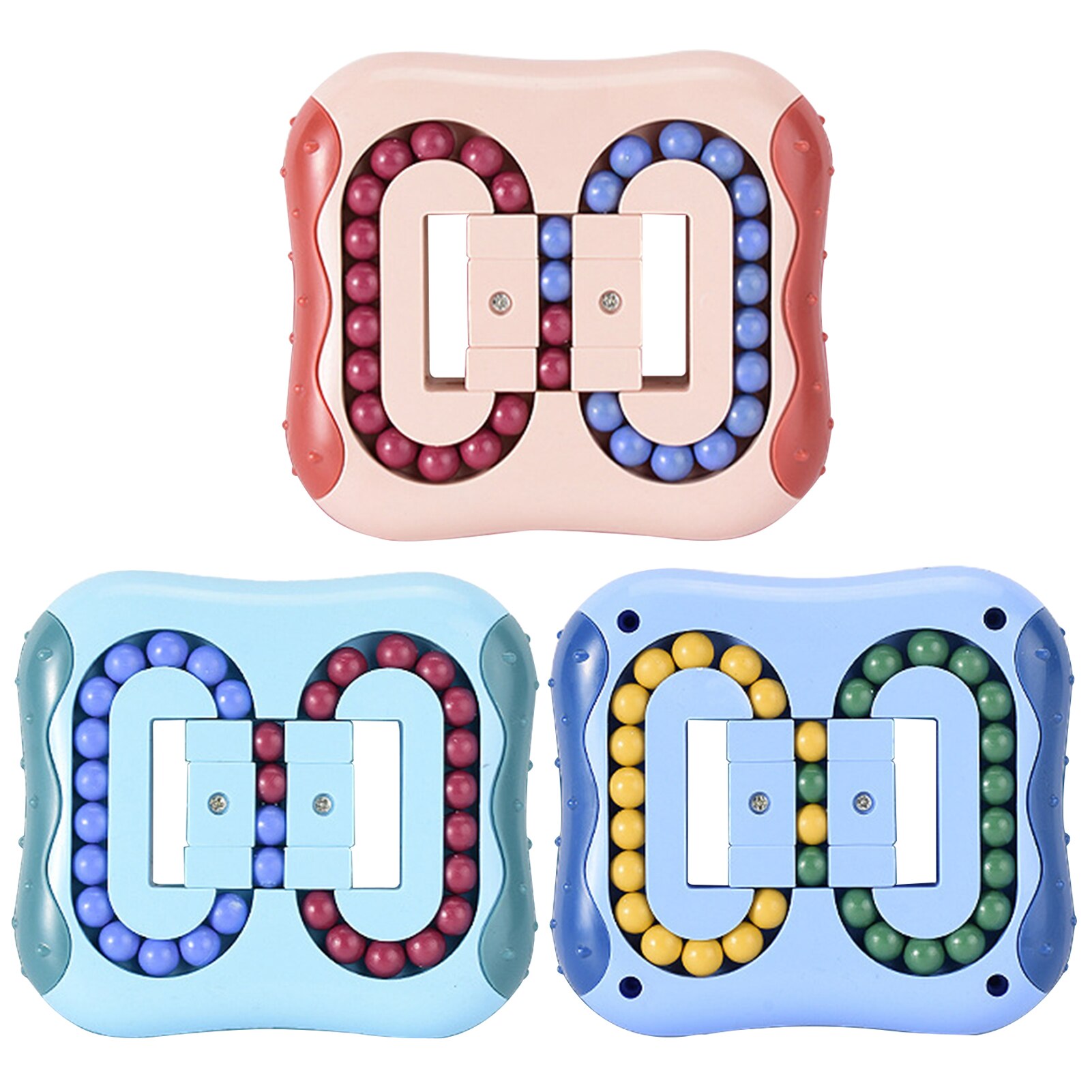 Spinning Magic Bean Intelligence Fingertip Magic Disk Finger Top Children's Hamburger Puzzle Brain Toys