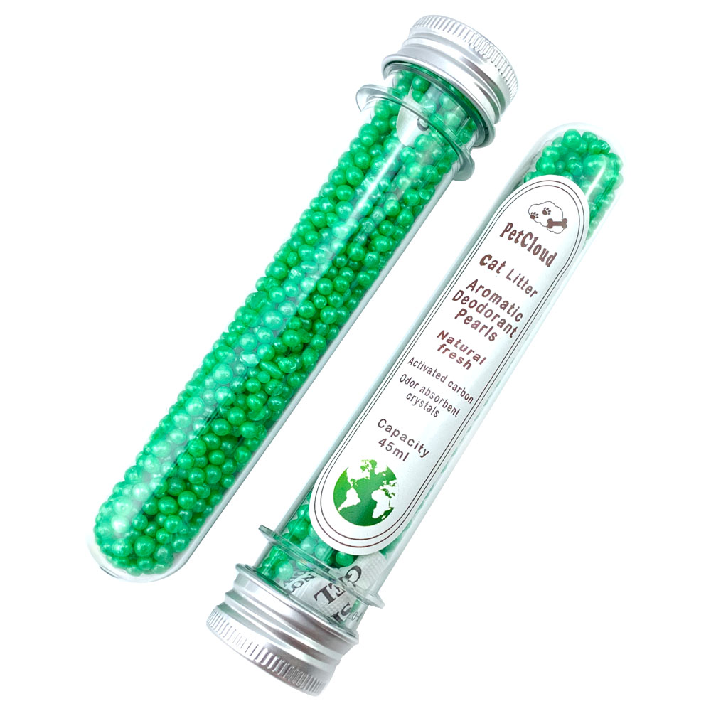 4 Aromatic Cat Litter Deodorant Beads Odor Activated Carbon Absorbs Pet Removaling Excrement Stink Deodorizing Cleaning Supplies