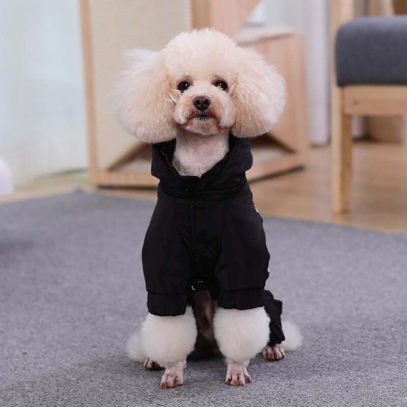 HOOPET Dog Clothes Winter Warm Pet Dog Jacket Coat Puppy Chihuahua Clothing Hoodies For Small Medium Dogs Puppy Outfit