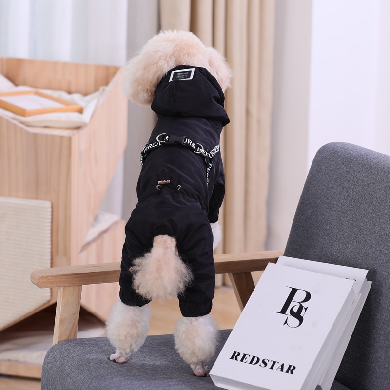 HOOPET Dog Clothes Winter Warm Pet Dog Jacket Coat Puppy Chihuahua Clothing Hoodies For Small Medium Dogs Puppy Outfit