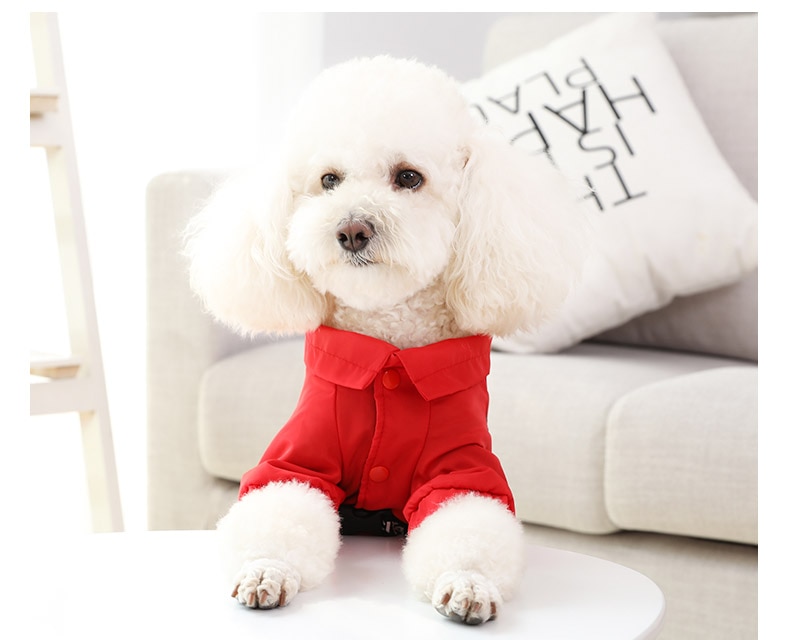 HOOPET Dog Clothes Winter Warm Pet Dog Jacket Coat Puppy Chihuahua Clothing Hoodies For Small Medium Dogs Puppy Outfit