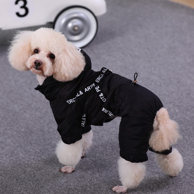 HOOPET Dog Clothes Winter Warm Pet Dog Jacket Coat Puppy Chihuahua Clothing Hoodies For Small Medium Dogs Puppy Outfit
