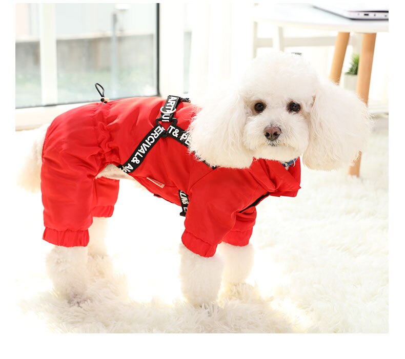 HOOPET Dog Clothes Winter Warm Pet Dog Jacket Coat Puppy Chihuahua Clothing Hoodies For Small Medium Dogs Puppy Outfit