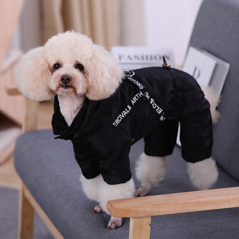 HOOPET Dog Clothes Winter Warm Pet Dog Jacket Coat Puppy Chihuahua Clothing Hoodies For Small Medium Dogs Puppy Outfit