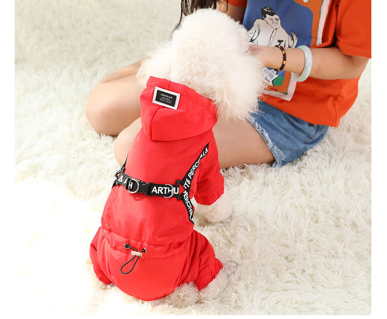 HOOPET Dog Clothes Winter Warm Pet Dog Jacket Coat Puppy Chihuahua Clothing Hoodies For Small Medium Dogs Puppy Outfit