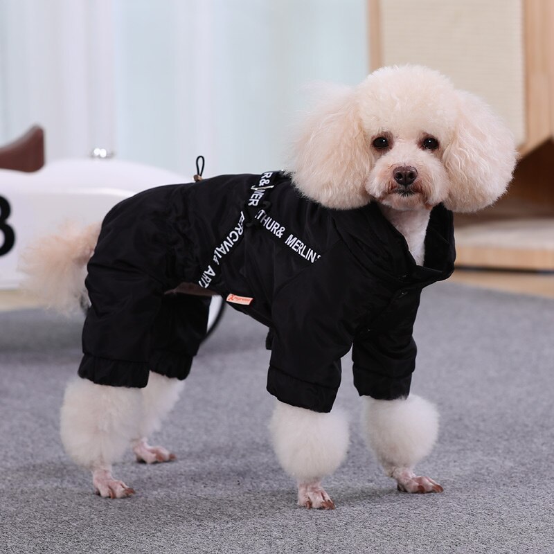 HOOPET Dog Clothes Winter Warm Pet Dog Jacket Coat Puppy Chihuahua Clothing Hoodies For Small Medium Dogs Puppy Outfit