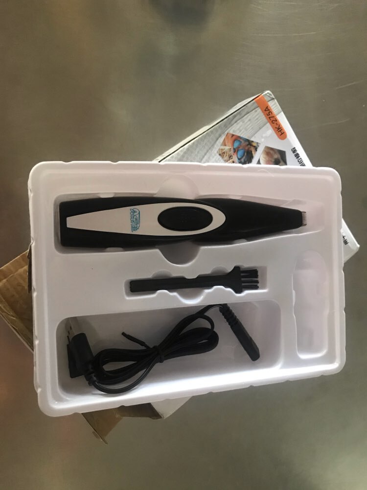 Dog Clippers Professional Pet Foot Hair Trimmer Dog Growing Clipper USB Rechargeable Butt Ear Eyes Hair Cutter Remover Low-noise