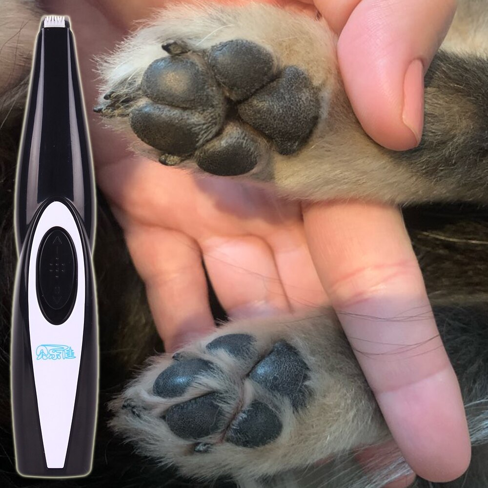 Dog Clippers Professional Pet Foot Hair Trimmer Dog Growing Clipper USB Rechargeable Butt Ear Eyes Hair Cutter Remover Low-noise