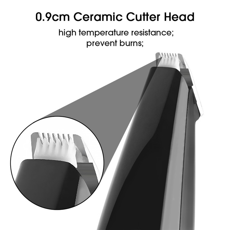 Dog Clippers Professional Pet Foot Hair Trimmer Dog Growing Clipper USB Rechargeable Butt Ear Eyes Hair Cutter Remover Low-noise