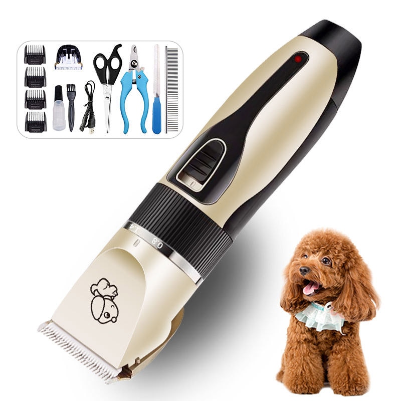Dog Clipper Dog Hair Clippers Grooming (Pet/Cat/Dog/Rabbit) haircut Trimmer Shaver Set Pets cordless Rechargeable Professional