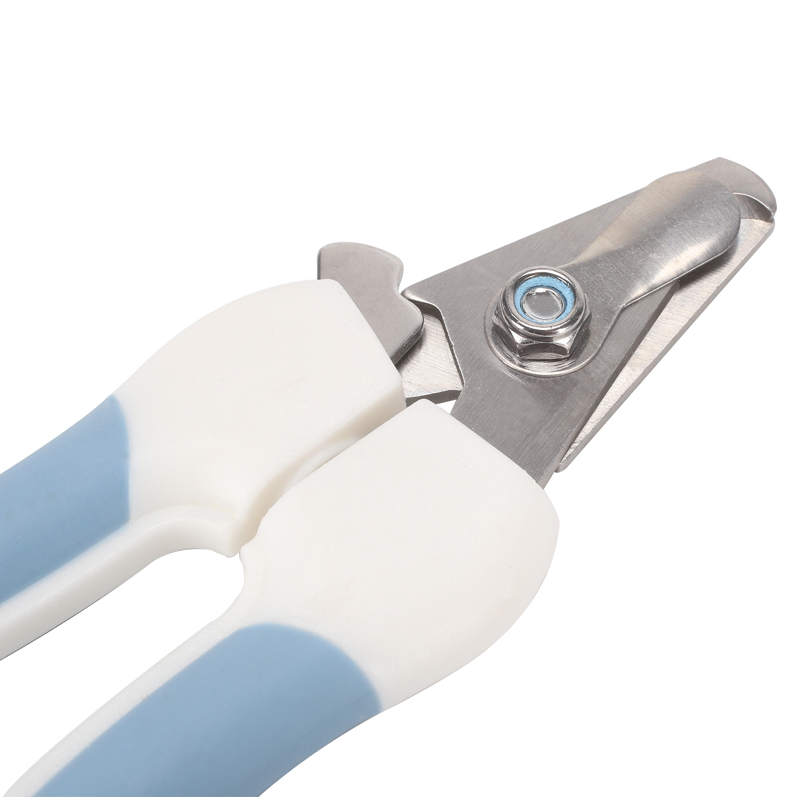 Professional Pet Nail Clippers Dog Cat Stainless Steel Two-color Labor-Saving Nail Clippers Convenient Beauty Cleaning Supplies