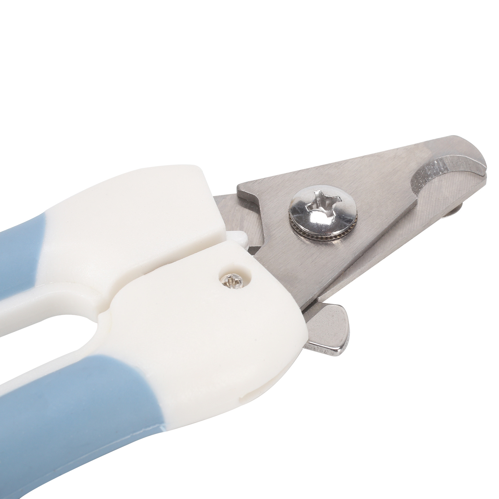 Professional Pet Nail Clippers Dog Cat Stainless Steel Two-color Labor-Saving Nail Clippers Convenient Beauty Cleaning Supplies