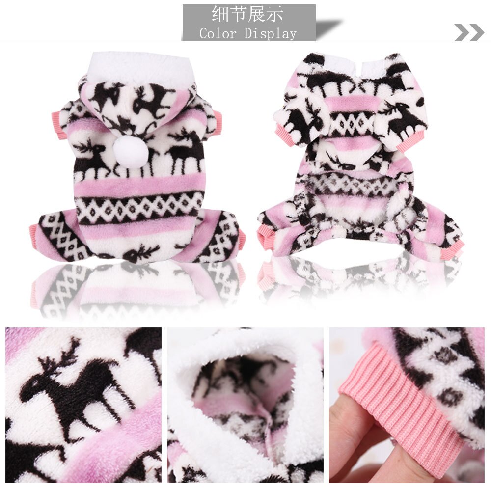 ( Russia Air Express can track ) Soft Warm Fleece Dog clothes costume Yorkshire Chihuahua small Pet dog coat