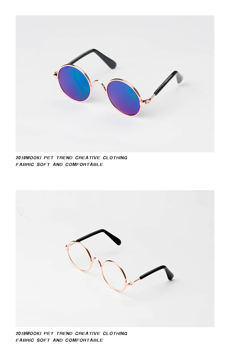 Pet Cat Glasses Lovely Multicolor Sunglasses Products for Little Dog Cat Cool Eye Wear Photos Props Accessories Pet Supplies Toy