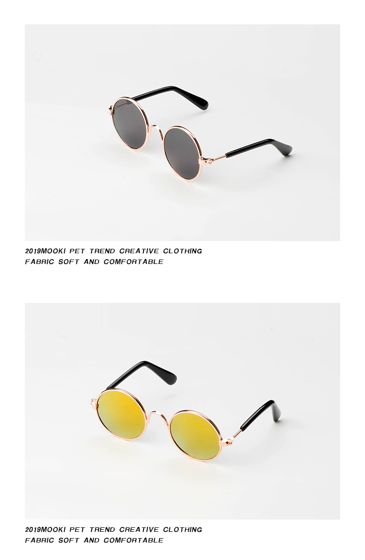 Pet Cat Glasses Lovely Multicolor Sunglasses Products for Little Dog Cat Cool Eye Wear Photos Props Accessories Pet Supplies Toy
