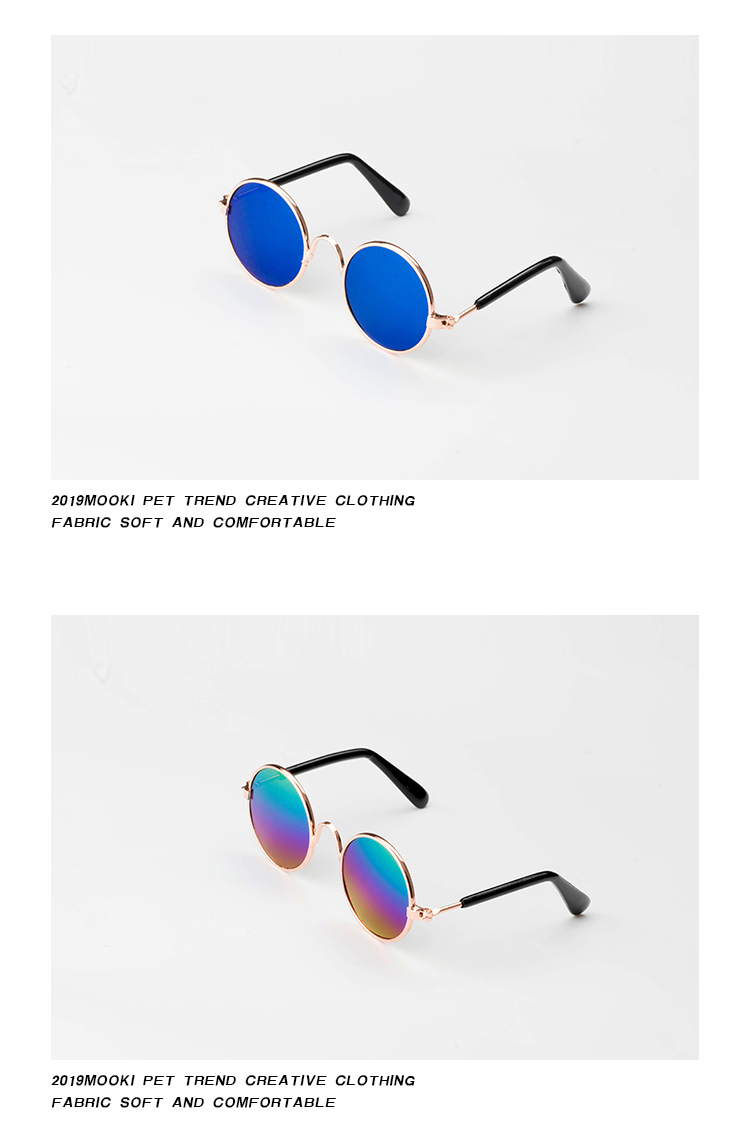 Pet Cat Glasses Lovely Multicolor Sunglasses Products for Little Dog Cat Cool Eye Wear Photos Props Accessories Pet Supplies Toy