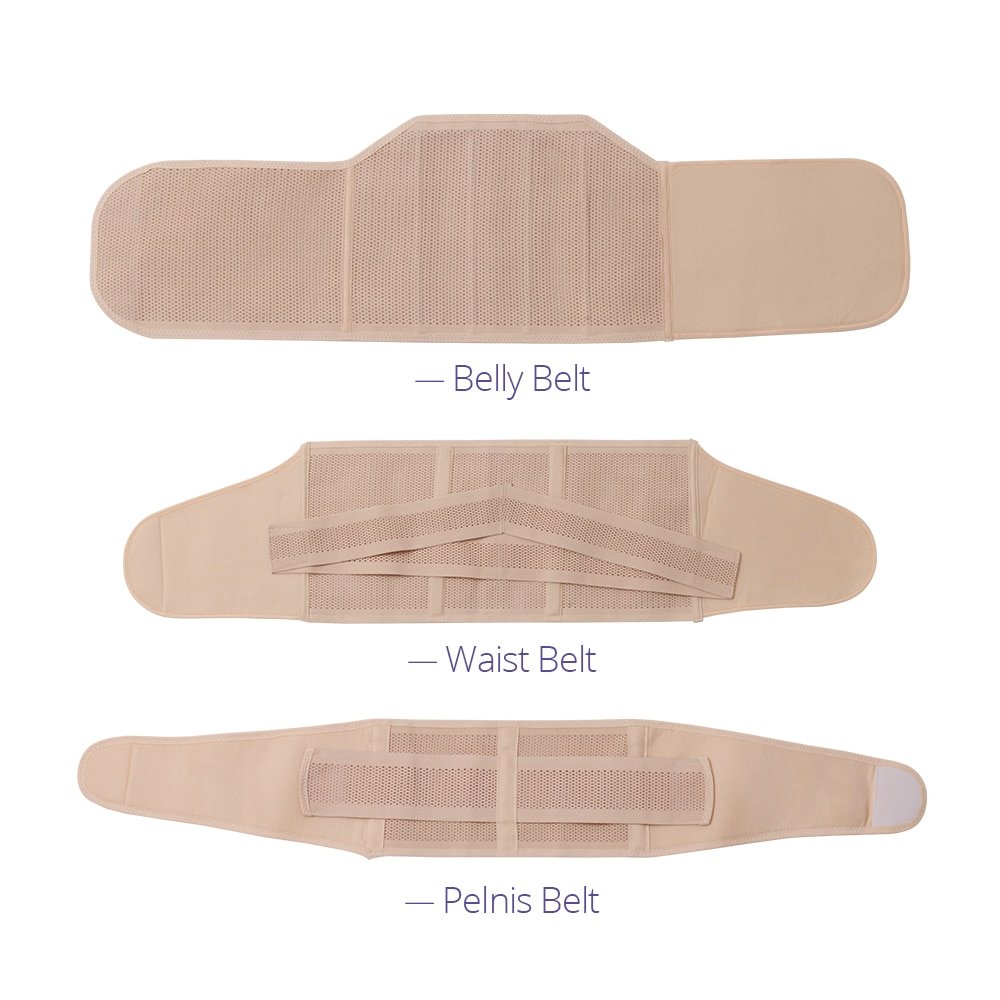 3in1 Belly/Abdomen/Pelvis Postpartum Belt Body Recovery Shapewear Waist Cinchers Trainer Corset Belly Bands Pregnancy&Maternity
