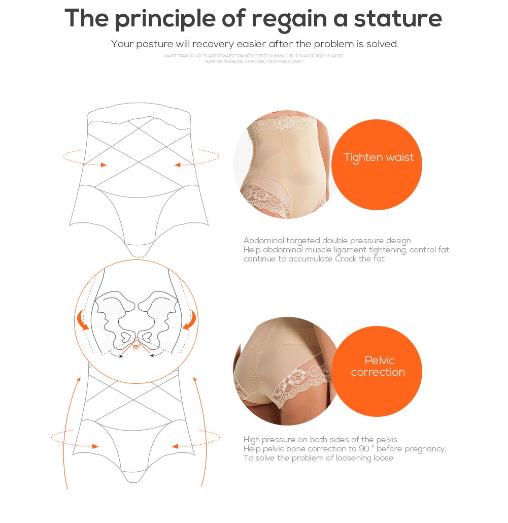 Waist Trainer Butt Lifter Panties Body Shaper Slimming Underwear Shapewear Binder Modeling Strap Gaine Ventre Tummy Belt Waist Trainer Butt Lifter Panties Body Shaper Slimming Underwear Shapewear Binder Modeling Strap Gaine Ventre Tummy Belt