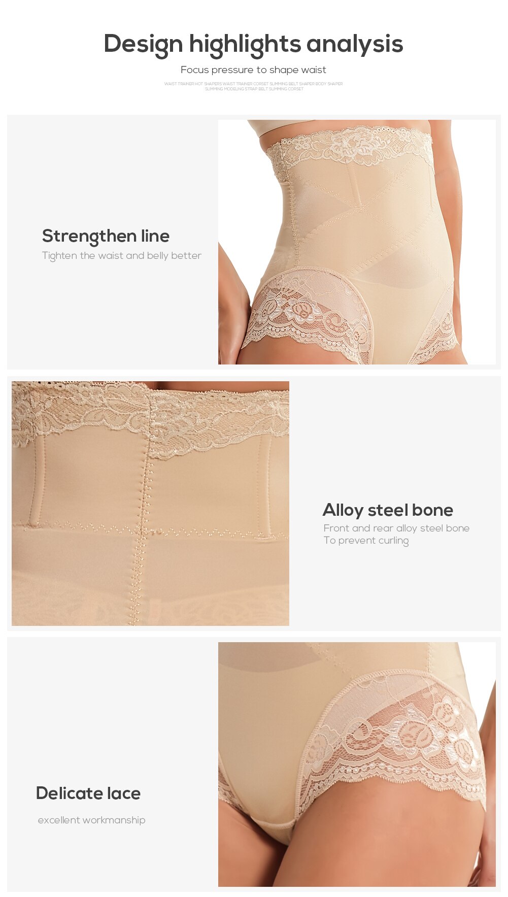 Waist Trainer Butt Lifter Panties Body Shaper Slimming Underwear Shapewear Binder Modeling Strap Gaine Ventre Tummy Belt Waist Trainer Butt Lifter Panties Body Shaper Slimming Underwear Shapewear Binder Modeling Strap Gaine Ventre Tummy Belt