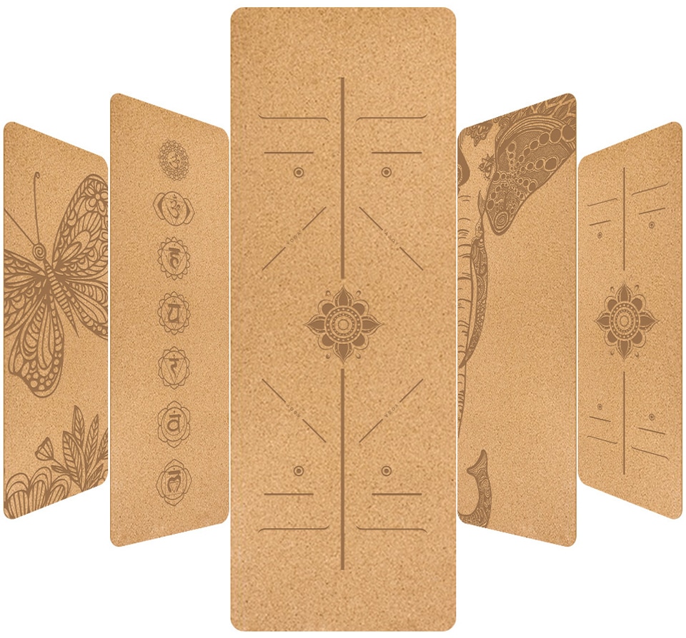 72 *24 inch Natural Cork TPE Yoga Mat Non-slip Pilates Exercise Mats Fitness Gym Sports Slimming Balance Training Pads 4mm 72 *24 inch Natural Cork TPE Yoga Mat Non-slip Pilates Exercise Mats Fitness Gym Sports Slimming Balance Training Pads 4mm