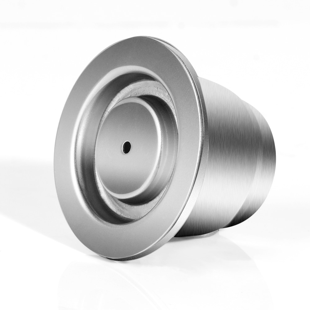 ICafilas SVIP Stainless Steel Coffee Capsule For Nespresso Reutilisable Inox Refillable Crema Espress Reusable Filter Pods