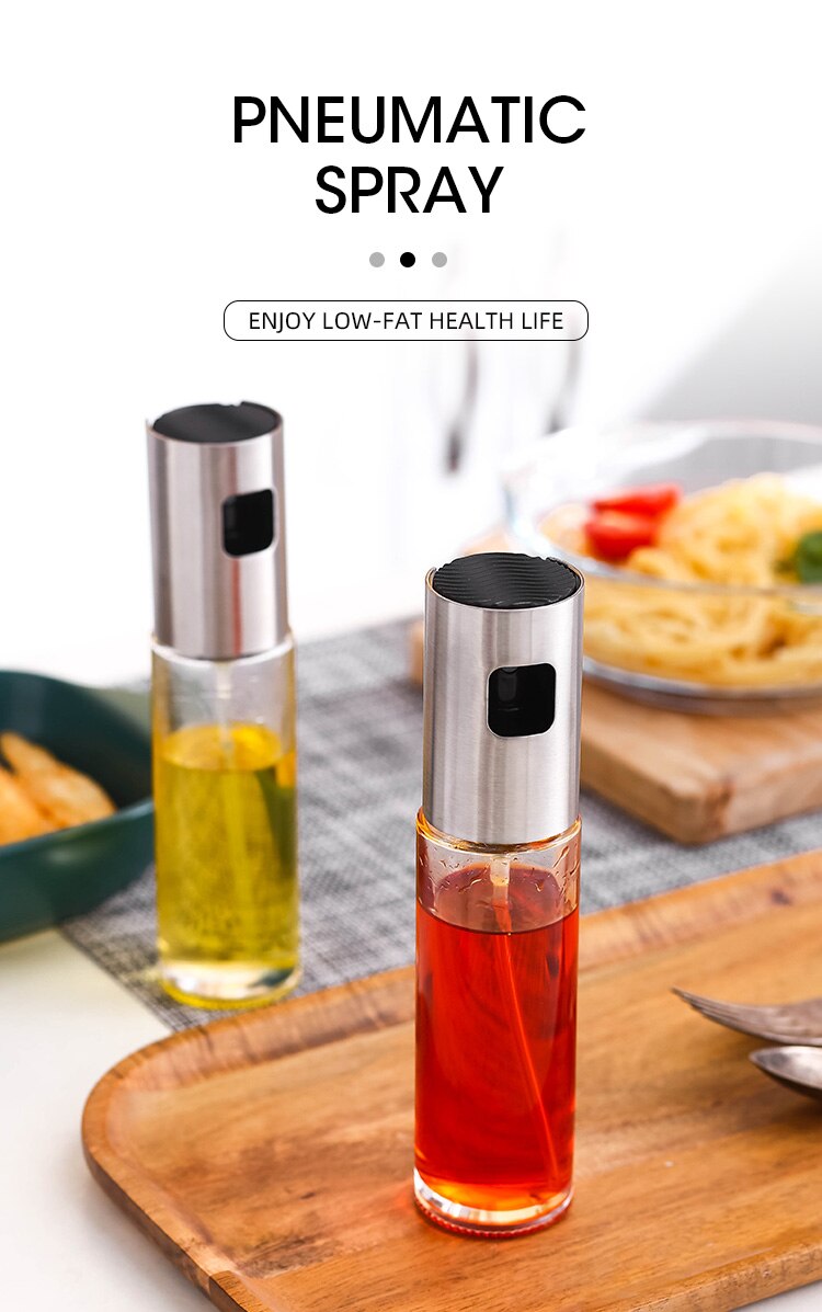 BBQ Baking Olive Oil Spray Bottle Oil Vinegar Spray Bottles Water Pump Gravy Boats Grill BBQ Sprayer BBQ Kitchen Tools Salad