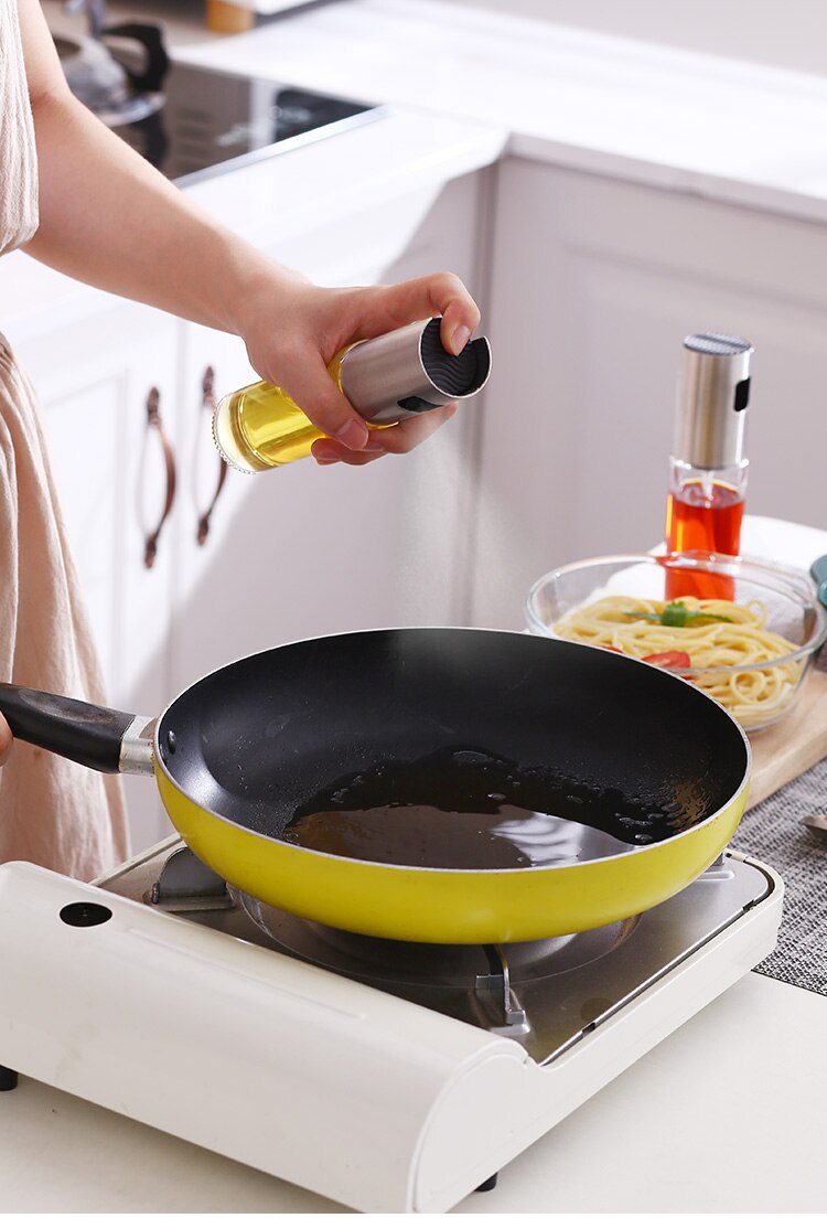 BBQ Baking Olive Oil Spray Bottle Oil Vinegar Spray Bottles Water Pump Gravy Boats Grill BBQ Sprayer BBQ Kitchen Tools Salad