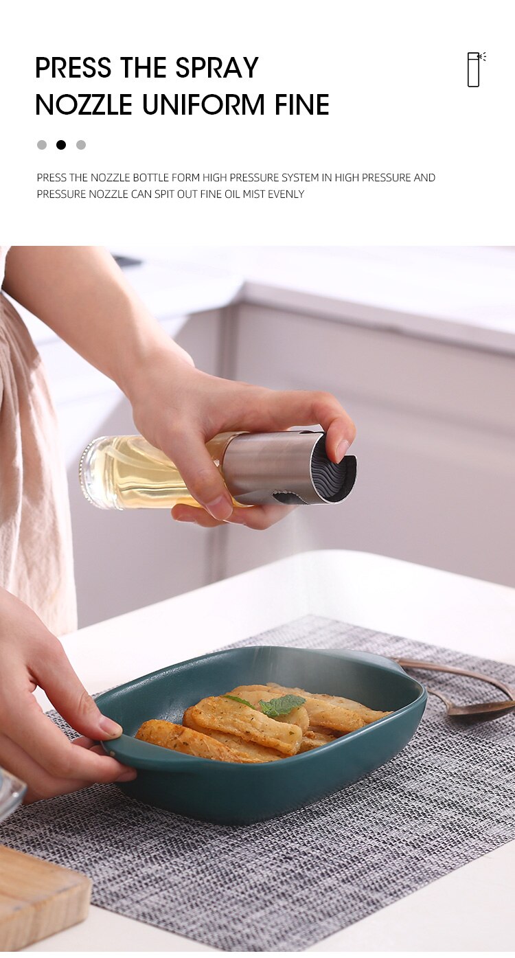 BBQ Baking Olive Oil Spray Bottle Oil Vinegar Spray Bottles Water Pump Gravy Boats Grill BBQ Sprayer BBQ Kitchen Tools Salad