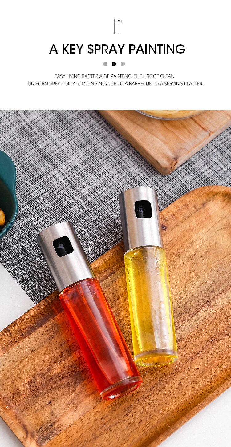 BBQ Baking Olive Oil Spray Bottle Oil Vinegar Spray Bottles Water Pump Gravy Boats Grill BBQ Sprayer BBQ Kitchen Tools Salad