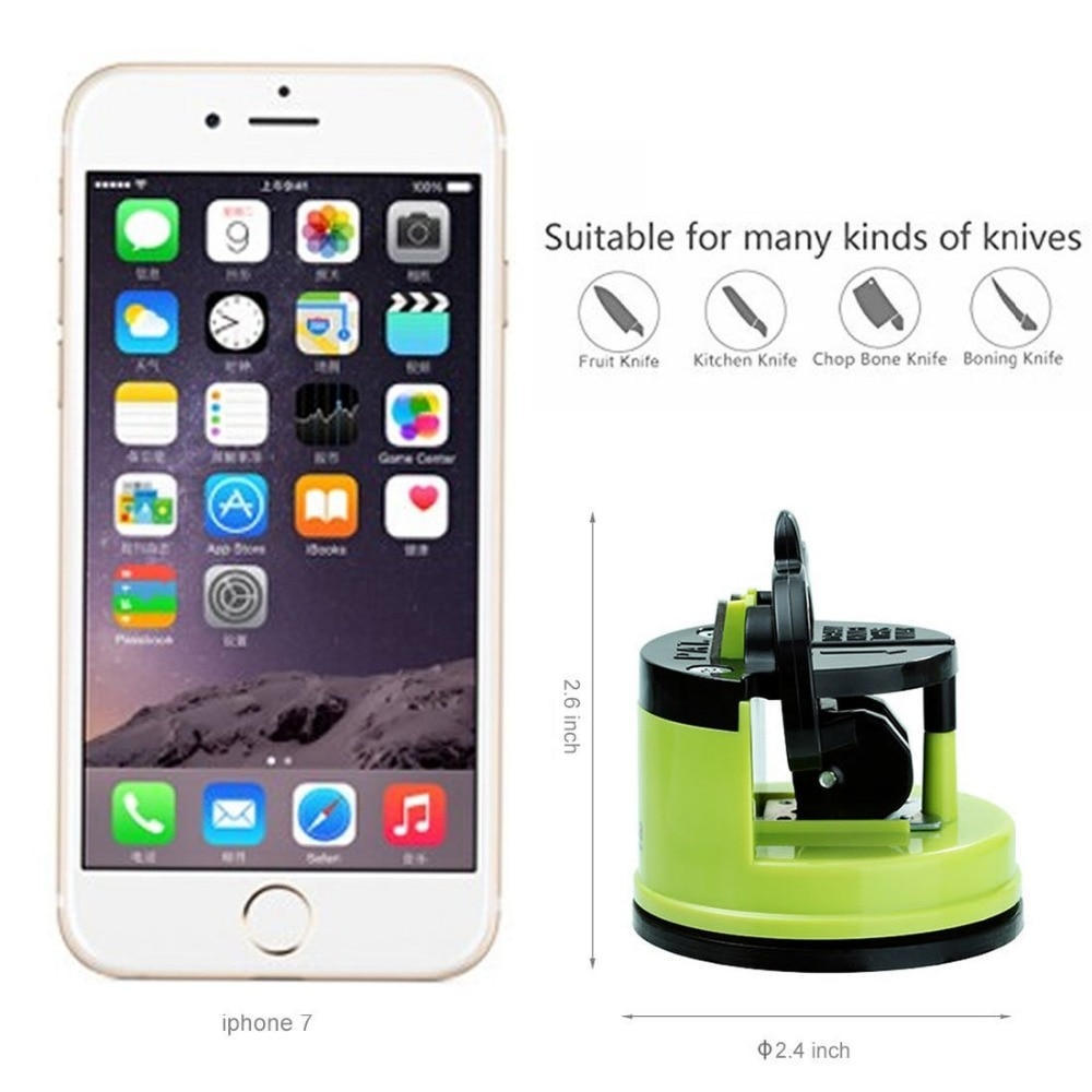 NUOTEN Brand Suction Knife Sharpener Sharpening Tool Easy and Safe to Sharpens Kitchen Chef Knives Damascus Knives Sharpener