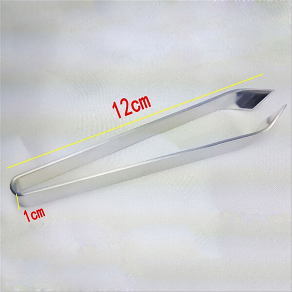 Stainless Steel Fish Bone Tweezers Remover Pincer Puller Tongs Pick-Up Seafood Tool Kitchen Tweezer
