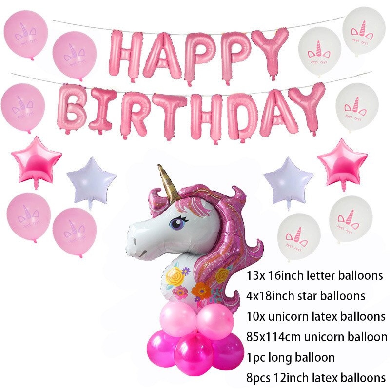 Unicorn Party Supplies Disposable Plates Tablecloth Cup Banner Cake Topper Kids First Birthday Decor Baby Shower Decorations Unicorn Party Supplies Disposable Plates Tablecloth Cup Banner Cake Topper Kids First Birthday Decor Baby Shower Decorations