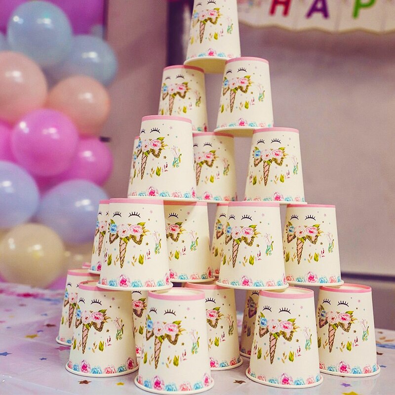 Unicorn Party Supplies Disposable Plates Tablecloth Cup Banner Cake Topper Kids First Birthday Decor Baby Shower Decorations Unicorn Party Supplies Disposable Plates Tablecloth Cup Banner Cake Topper Kids First Birthday Decor Baby Shower Decorations