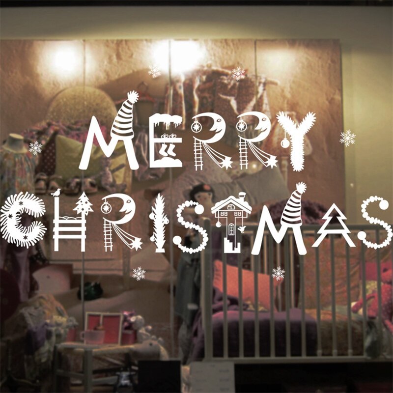 Christmas Window Stickers Christmas Decorations for Home Navidad 2020 Christmas Ornaments Xmas Party Decor Happy New Year 2021 Christmas Window Stickers Christmas Decorations for Home Navidad 2020 Christmas Ornaments Xmas Party Decor Happy New Year 2021