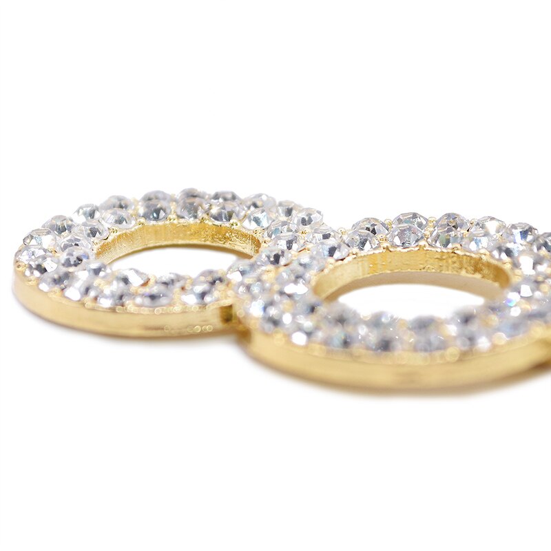 1Pc Glitter Alloy Rhinestone Number Cake Toppers Baby Shower Birthday Decoration Wedding Gold Silver Digital Cakes Dessert Decor