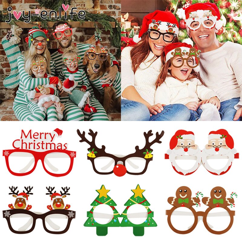 9pcs Christmas Glasses Santa Claus Snowman Snowflake Tree Elk Paper Glasses Party Photo Props 2020 Christmas Decoration For Home 9pcs Christmas Glasses Santa Claus Snowman Snowflake Tree Elk Paper Glasses Party Photo Props 2020 Christmas Decoration For Home