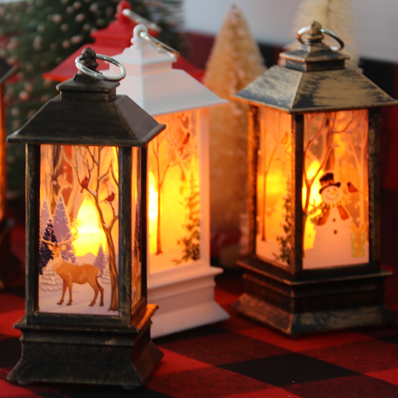 Christmas Decorations For Home Lantern Led Candle Tea light Candles Xmas Tree Ornaments Santa Claus Elk Lamp Kerst New Year Gift Christmas Decorations For Home Lantern Led Candle Tea light Candles Xmas Tree Ornaments Santa Claus Elk Lamp Kerst New Year Gift