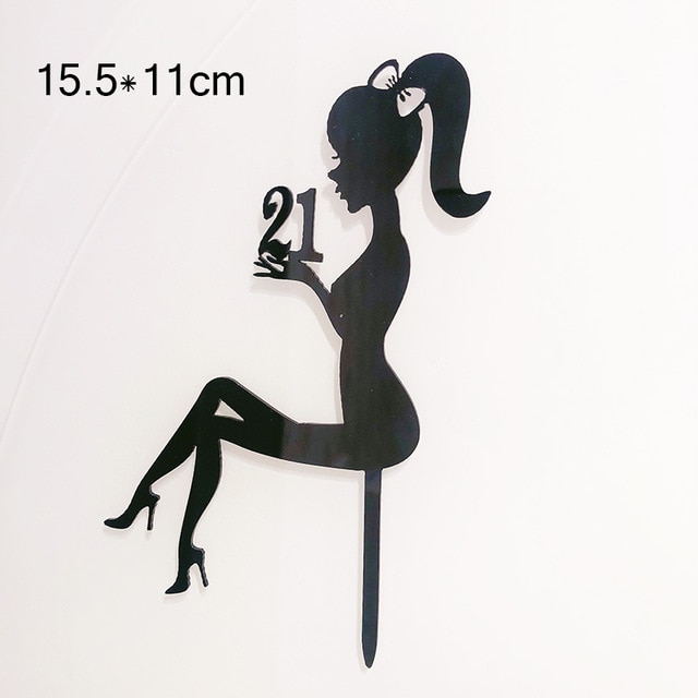 New High Heels Lady Happy Birthday Acrylic Cake Topper Wedding Girls Cake Toppers for 16 18 21 Birthday Party Cake Decorations New High Heels Lady Happy Birthday Acrylic Cake Topper Wedding Girls Cake Toppers for 16 18 21 Birthday Party Cake Decorations
