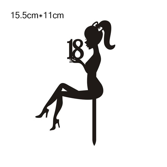 New High Heels Lady Happy Birthday Acrylic Cake Topper Wedding Girls Cake Toppers for 16 18 21 Birthday Party Cake Decorations New High Heels Lady Happy Birthday Acrylic Cake Topper Wedding Girls Cake Toppers for 16 18 21 Birthday Party Cake Decorations