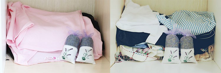 Natural Rose flowers Jasmine Lavender Bud Dried Flower Sachet bag Aromatherapy wardrobe desiccant sachet car room Air Refreshing